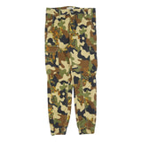 PLEASE Womens Cotton Blend Slim Fit Camouflage Cargo Trousers W28 L28