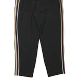 & OTHER STORIES Womens Polyester Blend Black Relaxed Trousers W27 L25 Striped
