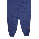 ADIDAS Mens Joggers Blue M W34 L32 Logo Regular Tapered Fit Sportswear Bottoms