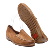 GABOR Loafer Shoes Brown Synthetic Womens UK 4