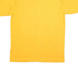 T PLUS Mens Yellow Chico Graphic T-Shirt XL Short Sleeve Crew Neck Cotton Blend