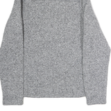 THE NORTH FACE Mens Grey 1/4 Zip XS Cotton Sweatshirt Outdoor Casual Pullover