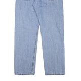 LEVI'S 505 Mens Jeans Blue Regular Straight Denim Medium W33 L29 Classic Fit Zip