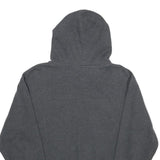 STADIUM ATHLETICS Mens Grey & Red Indiana Hoosiers Pullover Hoodie M Cotton