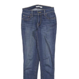 LEVI'S 710 Womens Slim Skinny Denim Raw Blue Stretch W26 L30 Skinny Jeans