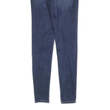 LEVI'S 710 Womens Slim Skinny Denim Raw Blue Stretch W26 L30 Skinny Jeans