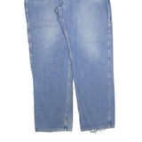 CARHARTT Mens Jeans Blue Relaxed Straight Denim Light W42 L36 Utility Workwear