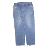 CARHARTT Mens Jeans Blue Relaxed Straight Denim Light W42 L36 Utility Workwear
