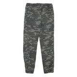 DOWNLOAD Mens Cotton Blend Slim Camouflage Drawstring Trousers W26 L26 Casual
