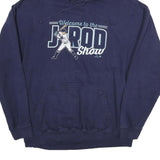 BREAKING Mens Navy Hoodie L Welcome To The J Rod Show Sweatshirt Cotton