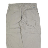 CANDA Mens Cotton Blend Beige Relaxed Trousers W40 L32 Casual Utility