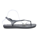 HAVAIANAS Slim Womens Sandals Black Synthetic UK 4.5 Stylish Lightweight Summer