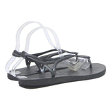 HAVAIANAS Slim Womens Sandals Black Synthetic UK 4.5 Stylish Lightweight Summer