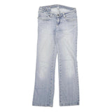 DICKIES Womens Regular Fit Light Blue Denim Regular Leg Jeans W28 L30