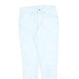 LEVI'S 721 Womens Slim Jeans Denim Light W27 L28 Slim Fit Zip Closure