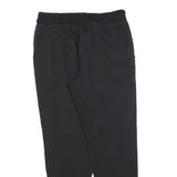 FILA Mens Joggers Black Slim Tapered S W28 L26 Cotton Blend Logo Casual