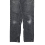 CARHARTT Mens Black Regular Fit Straight Leg Denim Cotton Blend Medium W32 L30