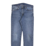 LEVI'S 510 Mens Slim Jeans Blue Denim W32 L32 Zip Cotton Blend