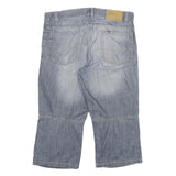 S OLIVER Womens Shorts Blue Cargo XL W35 Cotton Blend Casual