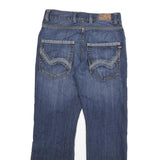 DICKIES Mens Jeans Blue Regular Straight Denim Medium W31 L30 Workwear Durable