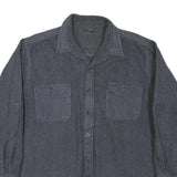 GREAT NORTHWEST Mens Blue Cotton Blend Shirt XL Button Pocket Casual Lightweight