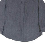 GREAT NORTHWEST Mens Blue Cotton Blend Shirt XL Button Pocket Casual Lightweight