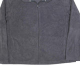STARTER Mens Grey 2XL Polyester Zip Jacket Plain Casual Outerwear