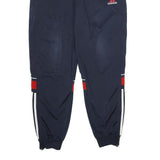 ADIDAS Mens Joggers Navy Blue & Red Slim Tapered M W30 L32 Sports Casual