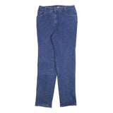 MAD JEANS Womens Blue Regular Straight Denim Medium W28 L30 Cotton Blend Zip