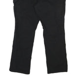 CARHARTT Womens Cotton Black Relaxed Straight Trousers W40 L31 Workwear Utility