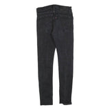 LEVI'S 519 BIG E Mens Black Slim Skinny Denim Jeans W29 L29 Classic Zip