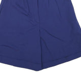Womens Shorts Blue Casual Plain XS W26 Cotton Blend Comfortable Summer Wear