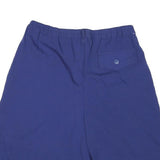 Womens Shorts Blue Casual Plain XS W26 Cotton Blend Comfortable Summer Wear