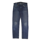 LEVI'S 505 Mens Jeans Blue Regular Straight Denim Medium W32 L32 Classic Cotton