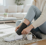 Anyfootwear 5 Pairs One Size 36-43 Gray Retro Long Knitted Socks Cotton Autumn Winter Solid Color Women Student Girls