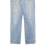 LEVI'S 501 Mens Jeans Blue Regular Straight Denim Light W34 L30 Classic Button
