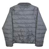 LEVI'S Mens Grey Jacket L Polyester Blend Puffer Lightweight Zip Up Casual