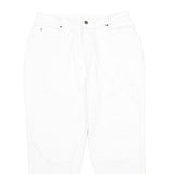 BIG STAR Womens White Classic Jeans Denim W34 L28 Zip Cotton Casual