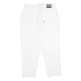 BIG STAR Womens White Classic Jeans Denim W34 L28 Zip Cotton Casual