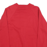 JERZEES Womens Red Florida Hollywood Beach Crew Neck XL Casual Cotton Sweatshirt