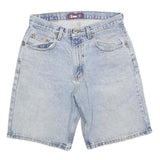 ARIZONA JEAN COMPANY Mens Denim Light Blue Casual Shorts M W32 Loose Fit