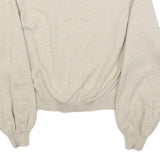 MINT VELVET Womens Cream Plain Jumper Crew Neck Basic Knit XS Lightweight Soft