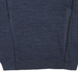 CHAMPION Mens Blue Crew Neck L Cotton Blend Sweatshirt Casual Pullover