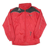 ERIMA Mens Red Black Polyester Blend Jacket M Sport Zip FC Horw Number 7
