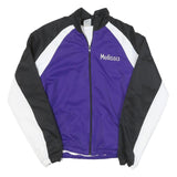 VARSITY SPIRIT Womens Purple & Black Cheer Jacket M Polyester Blend Zip Plain