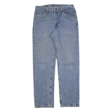 WRANGLER Mens Jeans Blue Regular Straight Denim Light W32 L33 Classic Fit
