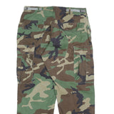 GIBRALTAR P.R INC Mens Cotton Camouflage Print Regular Fit Cargo Trousers W33