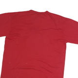 GENUINE MERCHANDISE Mens Red Reds Graphic T-Shirt M Short Sleeve Henley Neck