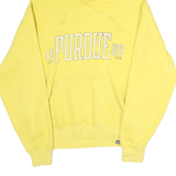 GEAR Womens Yellow Purdue Pullover Hoodie S Cotton Casual Sweatshirt