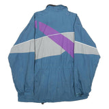 IXS Mens Blue & Purple Storm Nylon Zip Jacket XS Casual Outdoor Sportswear